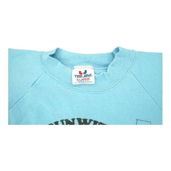 Vintage Sweater "If You Can't Run With The BIG DOGS Stay On The Porch" Sz XL - Picture 3 of 4